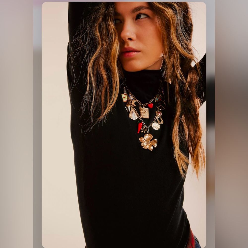 Free People Maxamillion Charm Necklace - Picture 10 of 16